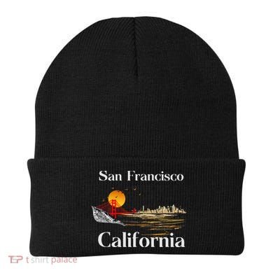 San Francisco California Cityscape Beanie