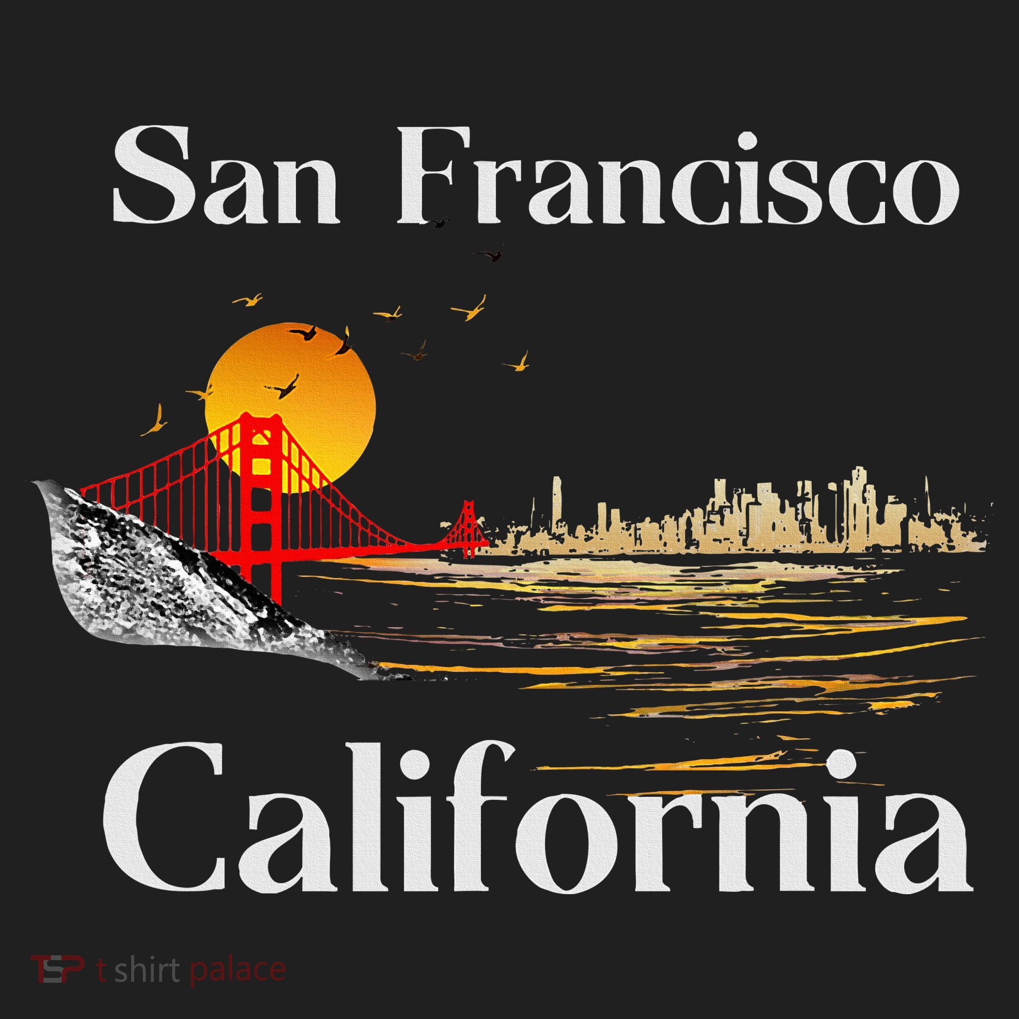 San Francisco California Cityscape Beanie