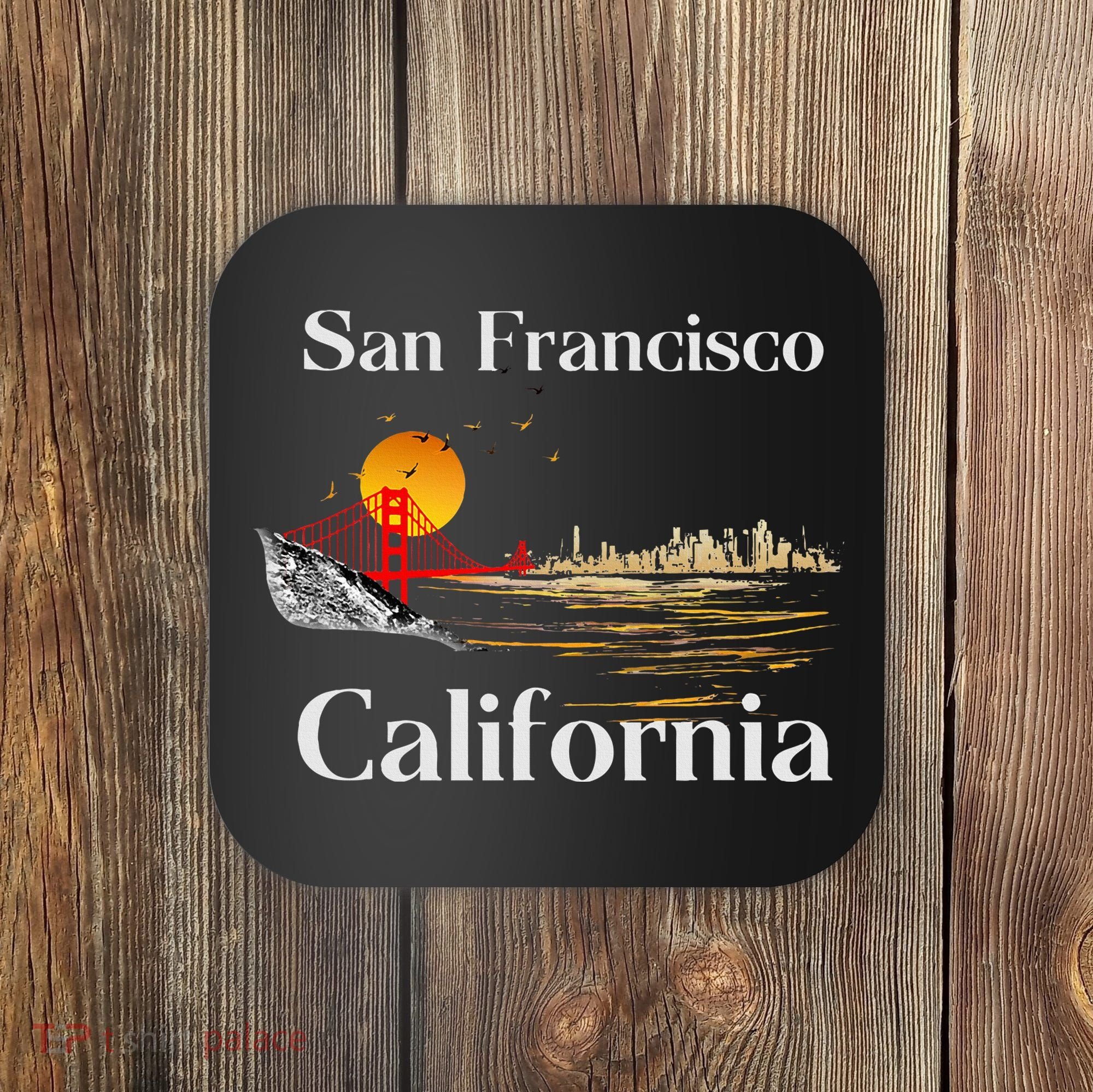 San Francisco California Cityscape Coaster