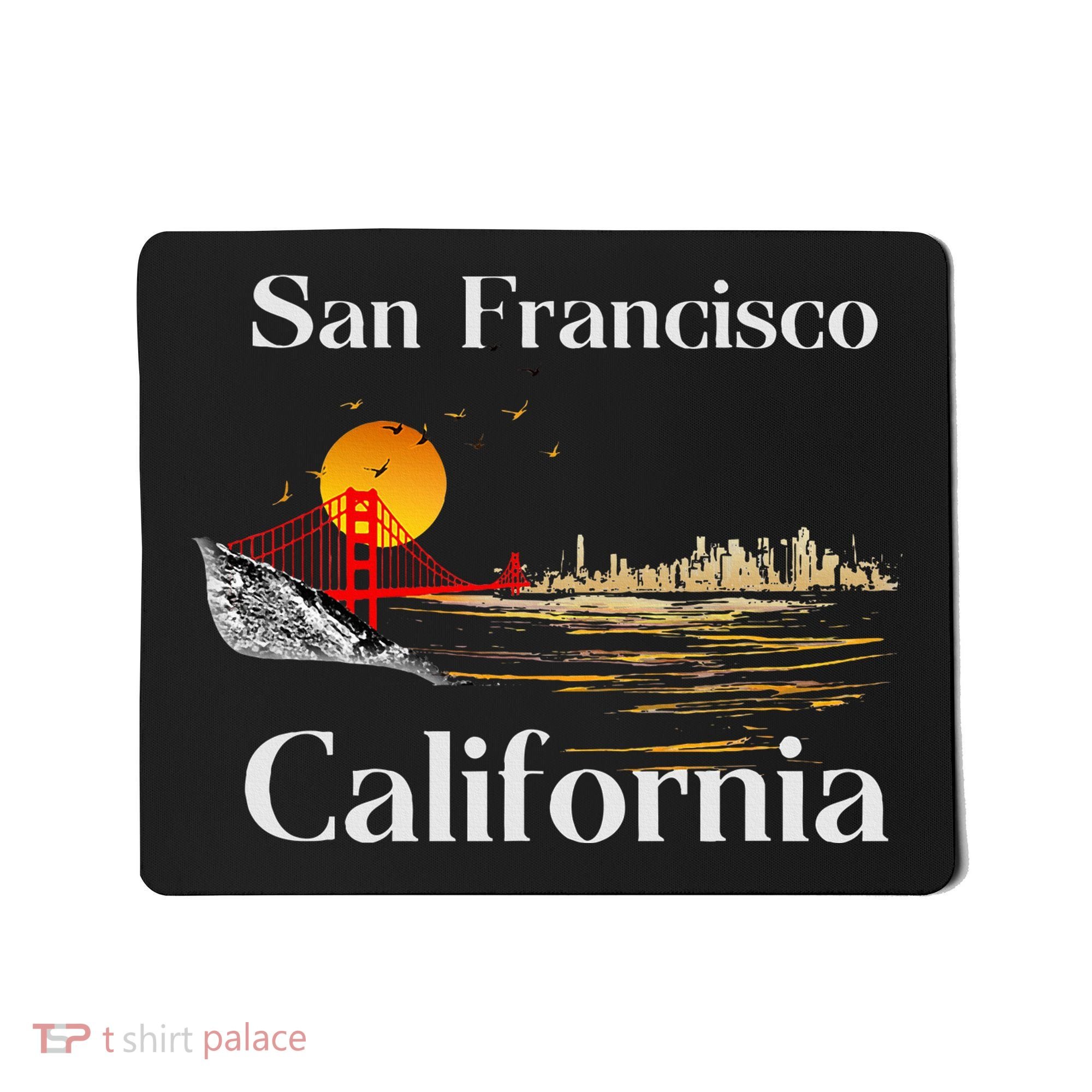 San Francisco California Cityscape Mousepad