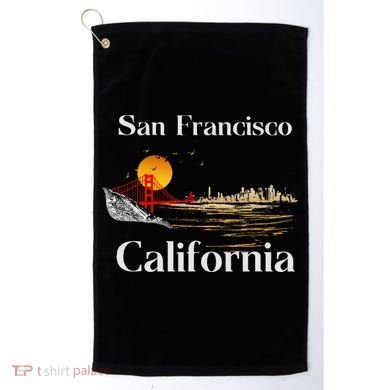 San Francisco California Cityscape Golf Towel