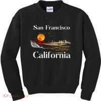 San Francisco California Cityscape Kids Sweatshirt thumb 0