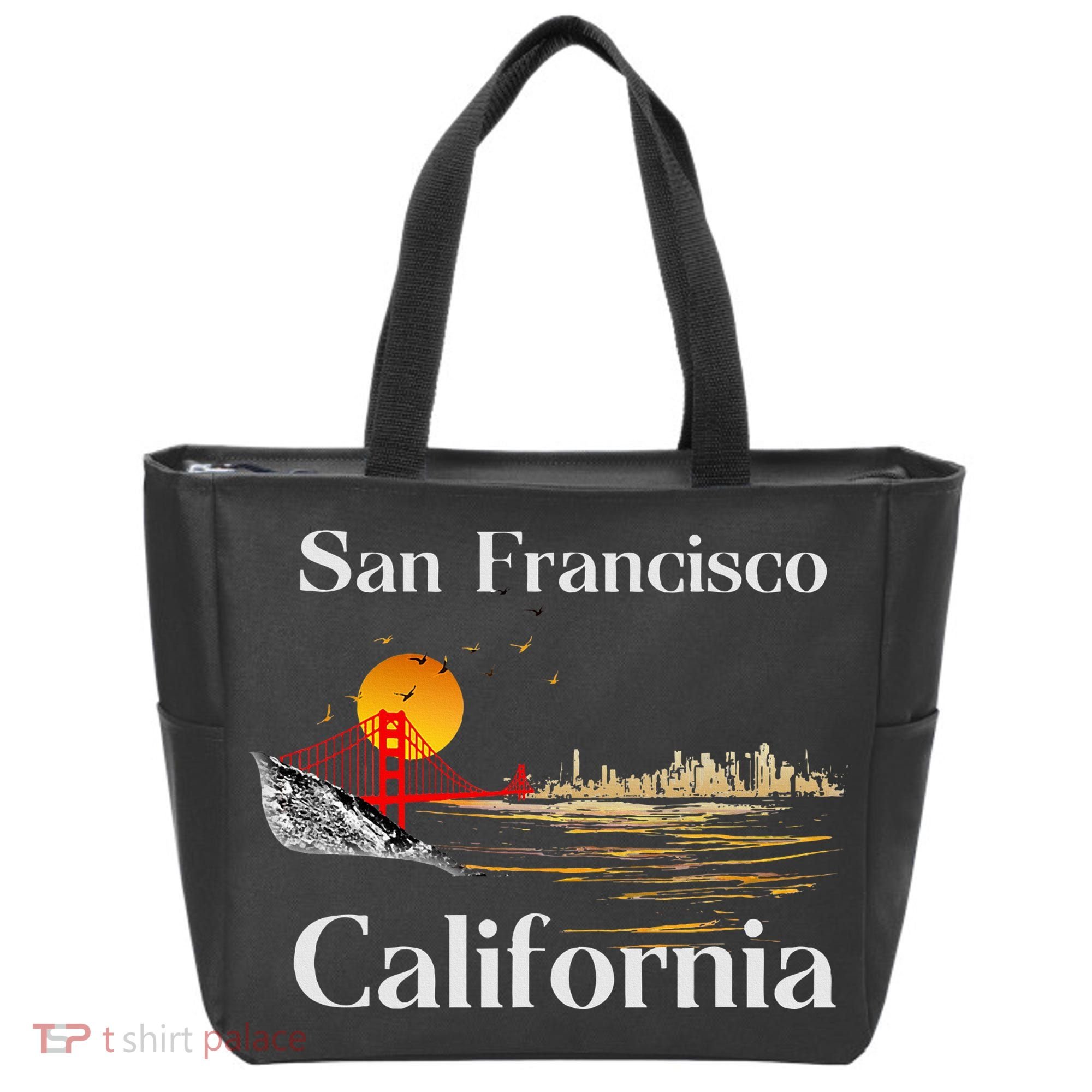 San Francisco California Cityscape Tote Bag