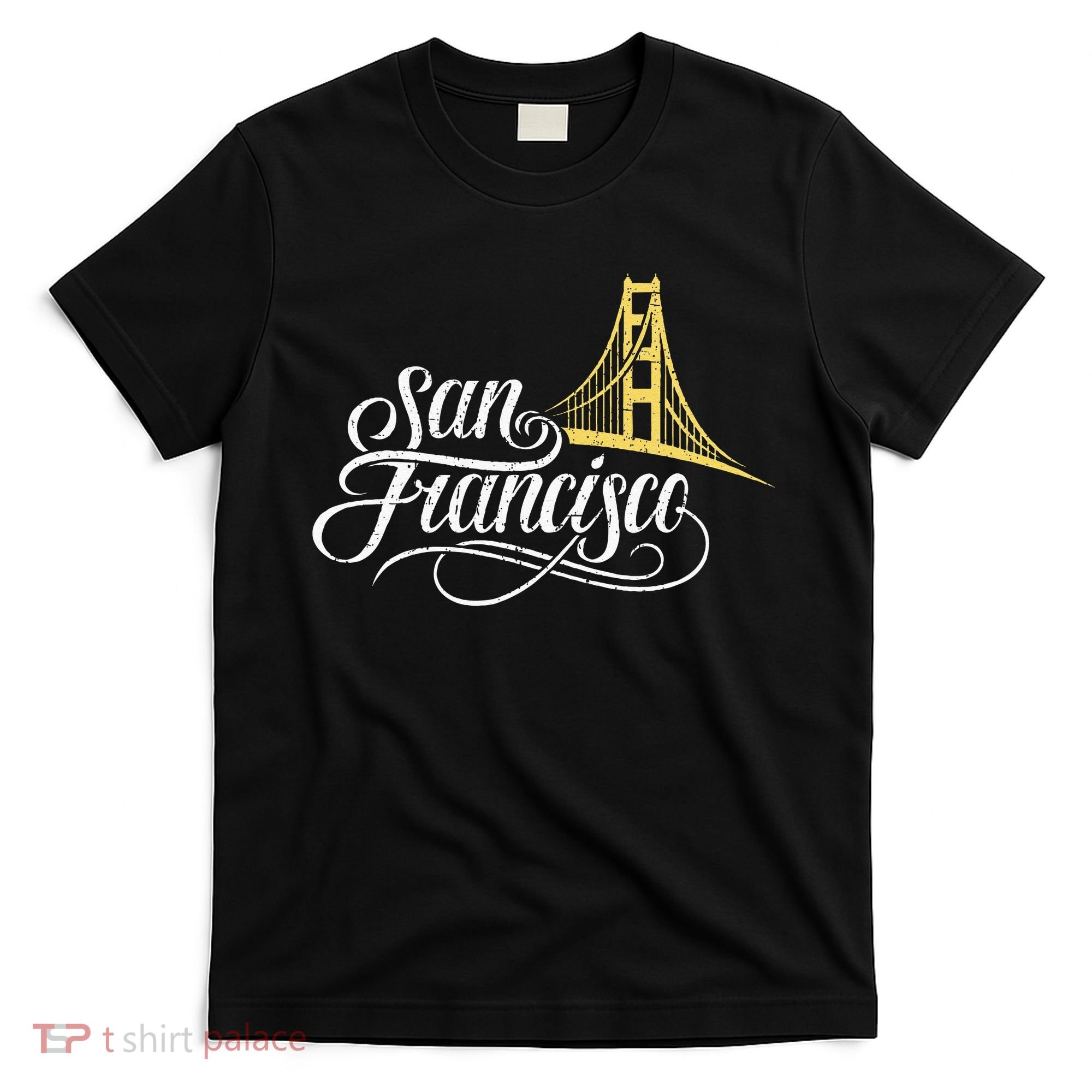 San Francisco California Golden Gate Bridge Vintage T-Shirt