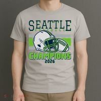 Seattle Football Champions 2026 T-Shirt thumb 3