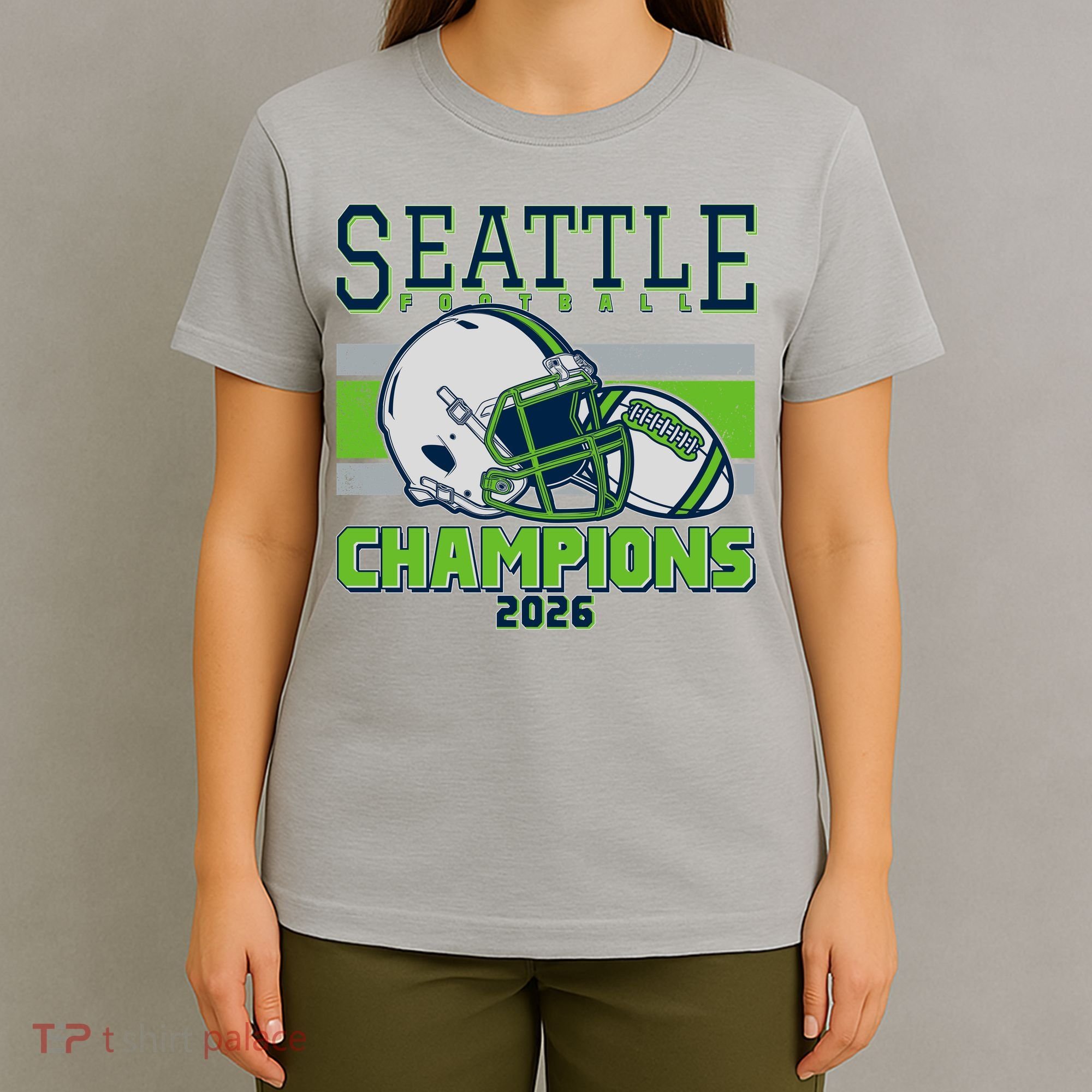 Seattle Football Champions 2026 T-Shirt