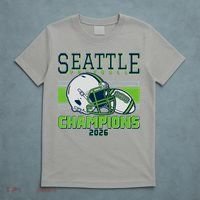 Seattle Football Champions 2026 T-Shirt thumb 5