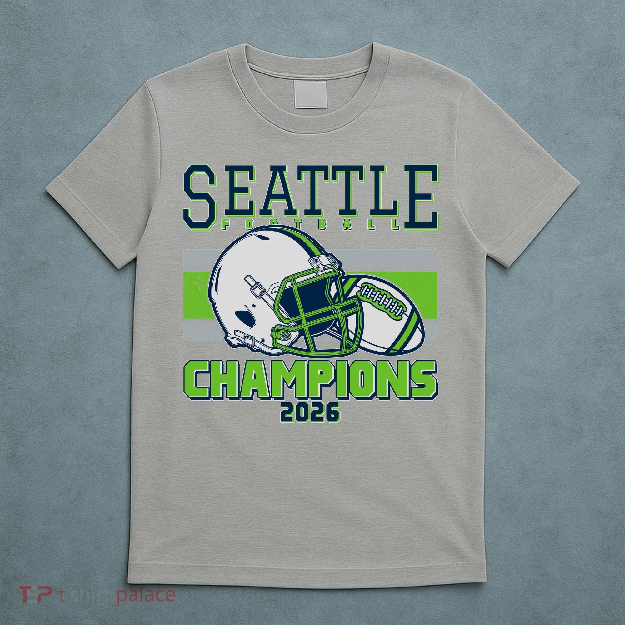 Seattle Football Champions 2026 T-Shirt