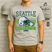 Seattle Football Champions 2026 T-Shirt thumb 6