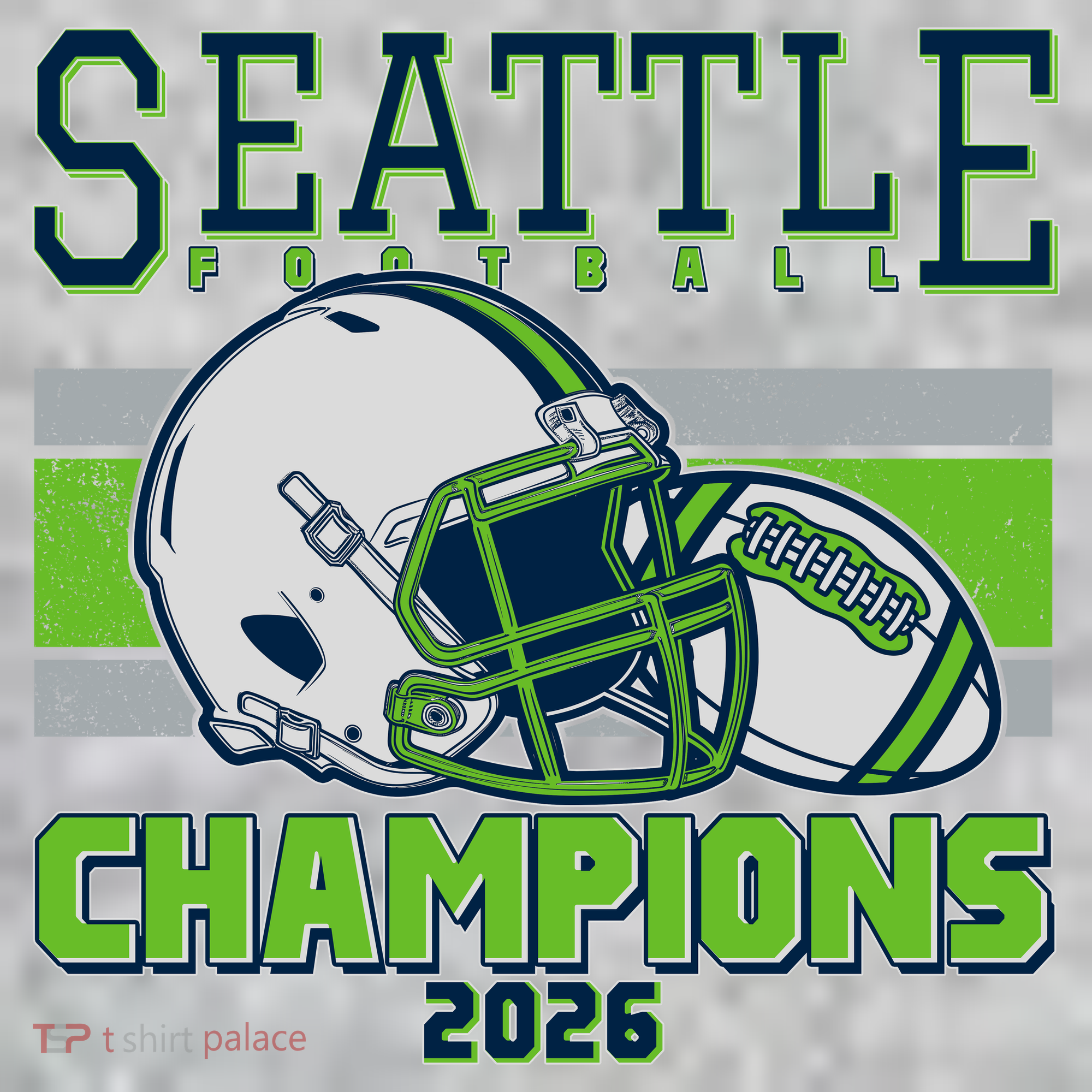 Seattle Football Champions 2026 T-Shirt
