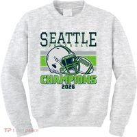 Seattle Football Champions 2026 Kids Sweatshirt thumb 0