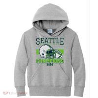 Seattle Football Champions 2026 Kids Hoodie thumb 0