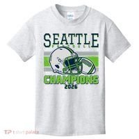 Seattle Football Champions 2026 Kids T-Shirt thumb 0