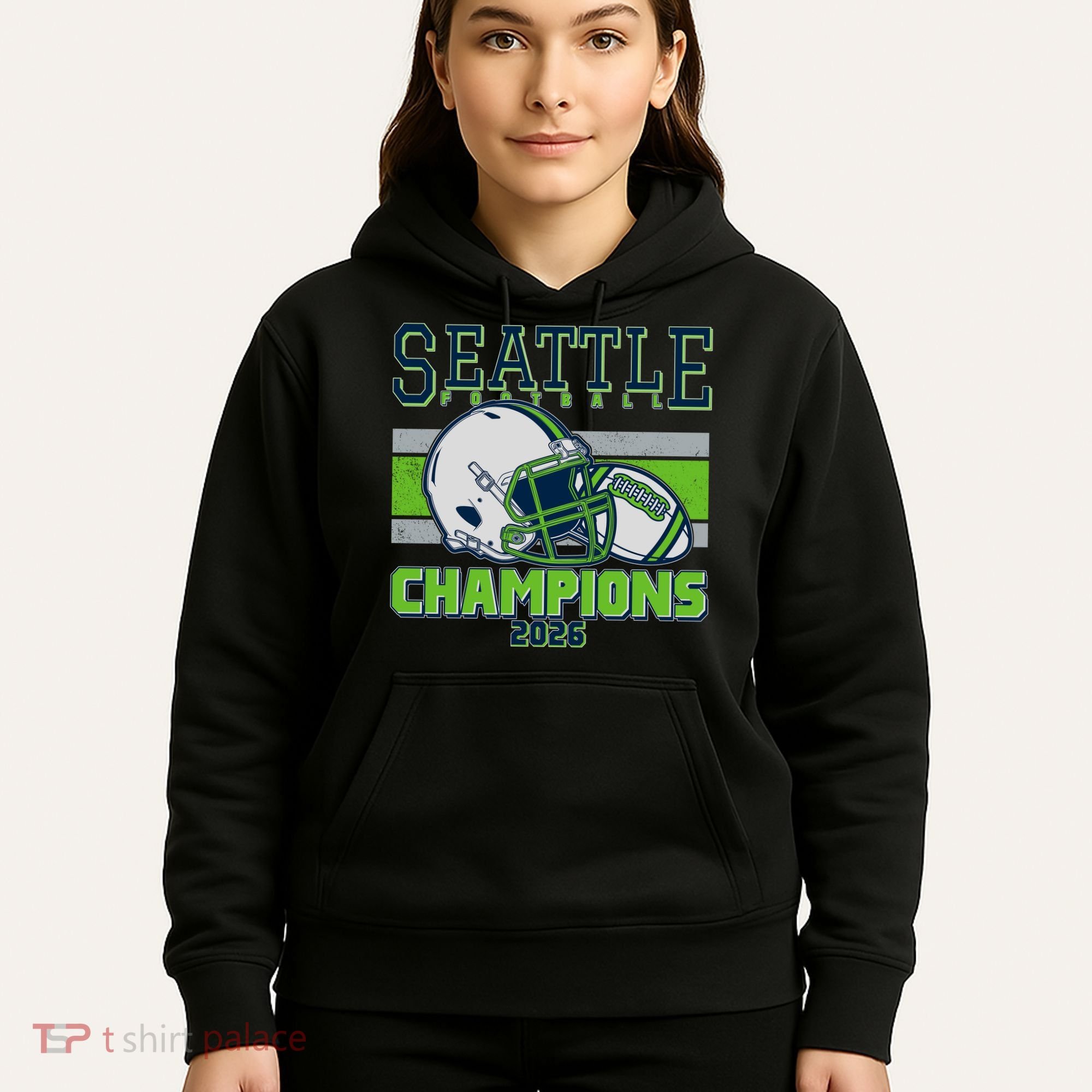 Seattle Football Champions 2026 Hoodie