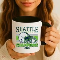 Seattle Football Champions 2026 Coffee Mug thumb 3