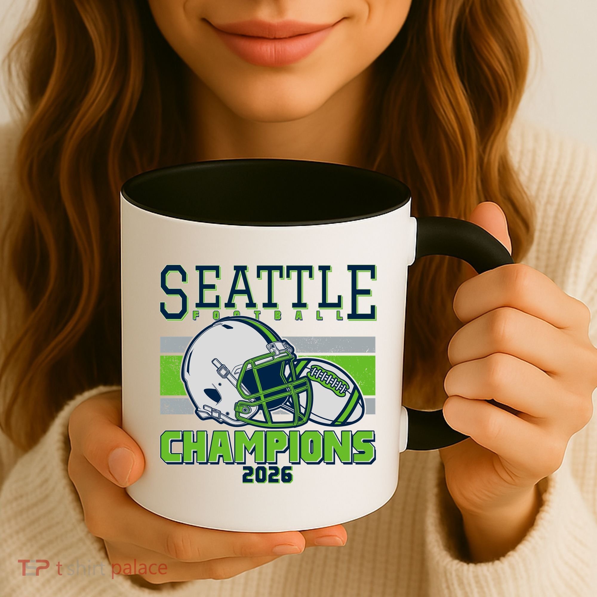 Seattle Football Champions 2026 Coffee Mug