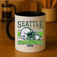 Seattle Football Champions 2026 Coffee Mug thumb 4