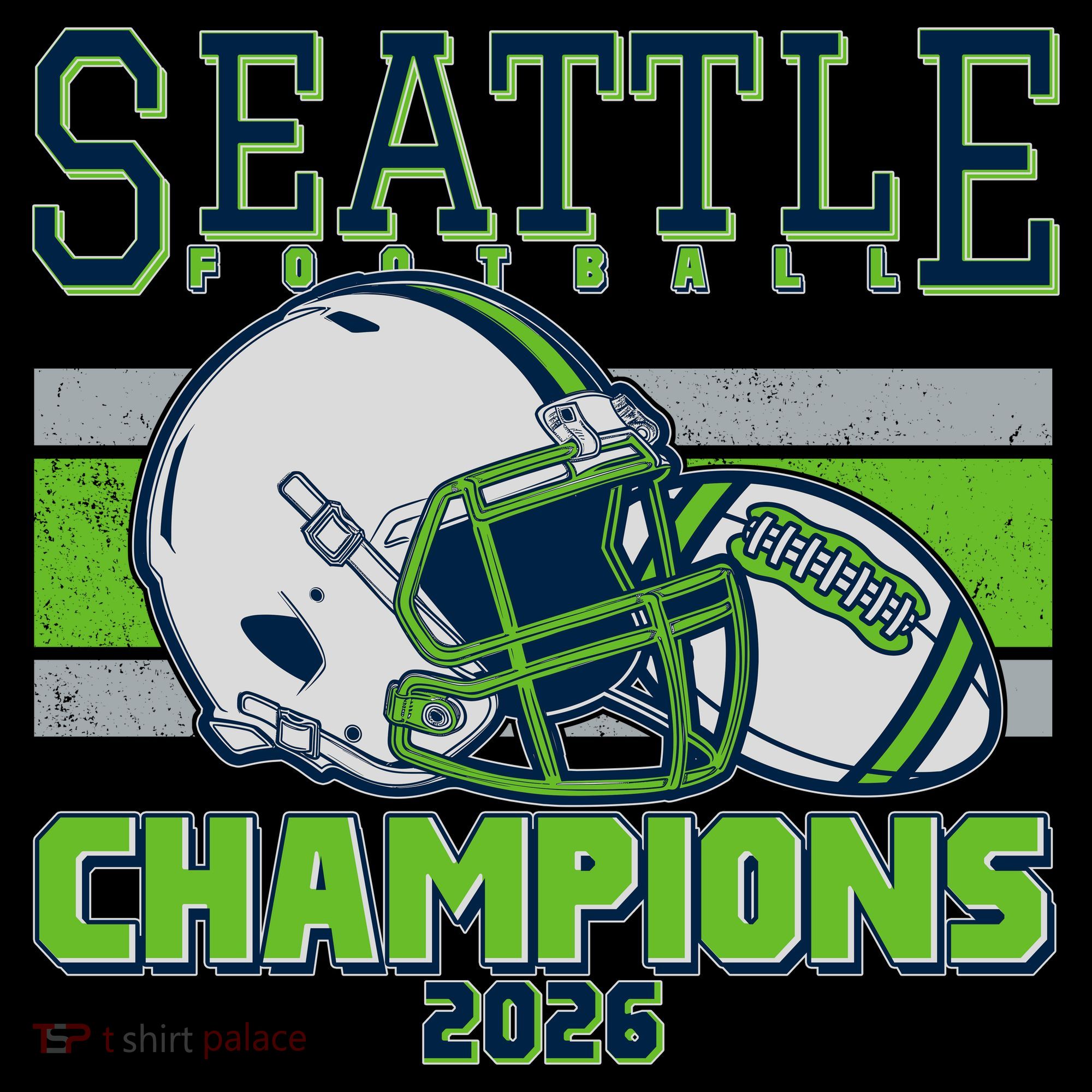 Seattle Football Champions 2026 Coffee Mug