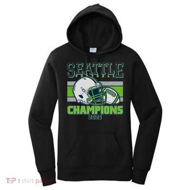 Seattle Football Champions 2026 Women's Hoodie