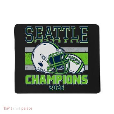 Seattle Football Champions 2026 Mousepad