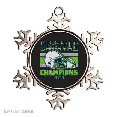 Seattle Football Champions 2026 Ornament
