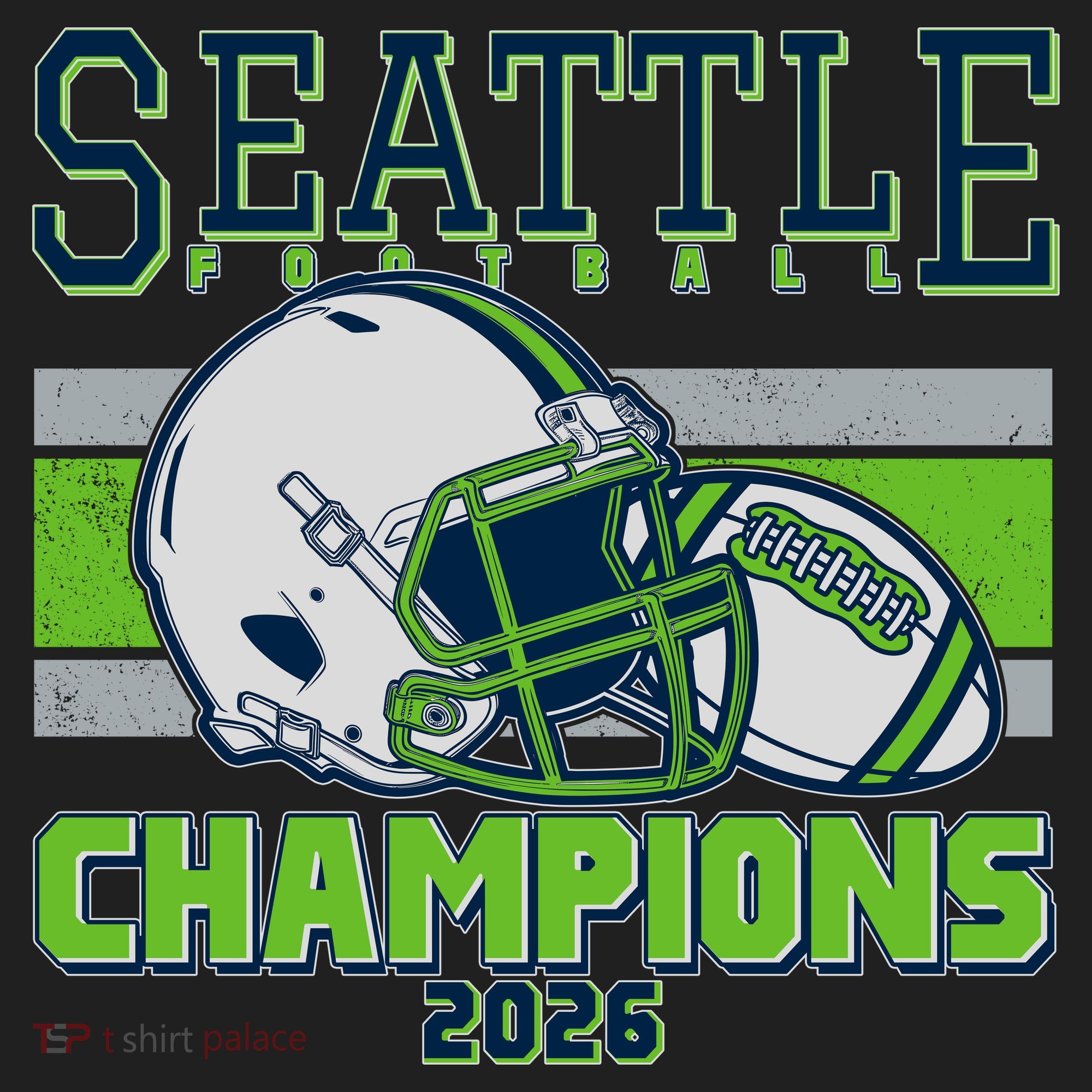 Seattle Football Champions 2026 Hat