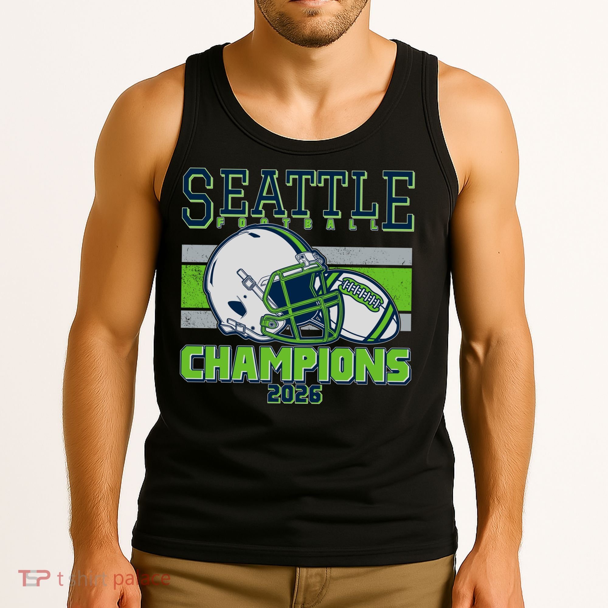 Seattle Football Champions 2026 Tank Top