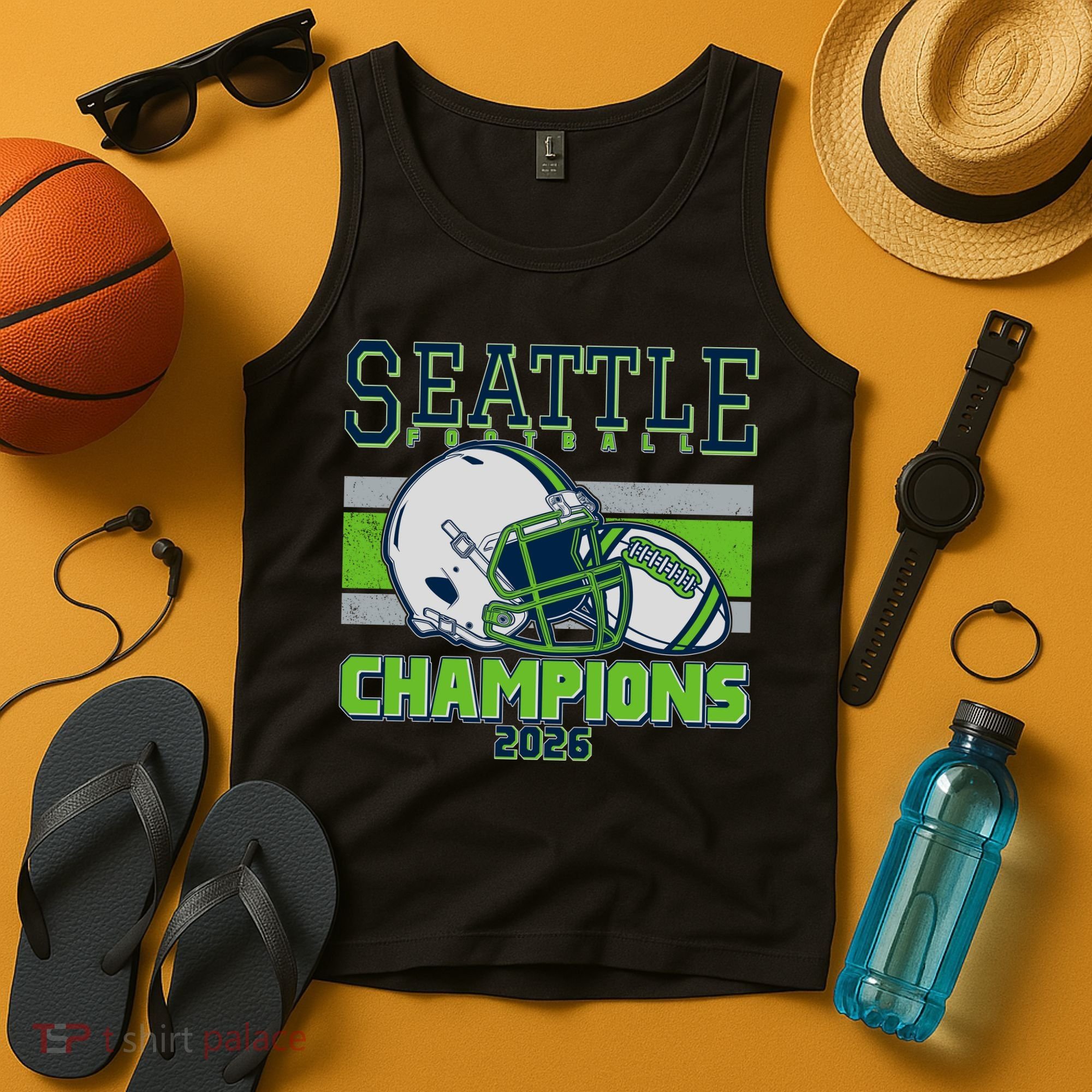 Seattle Football Champions 2026 Tank Top