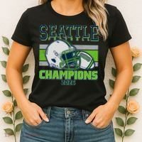 Seattle Football Champions 2026 Women's T-Shirt thumb 2