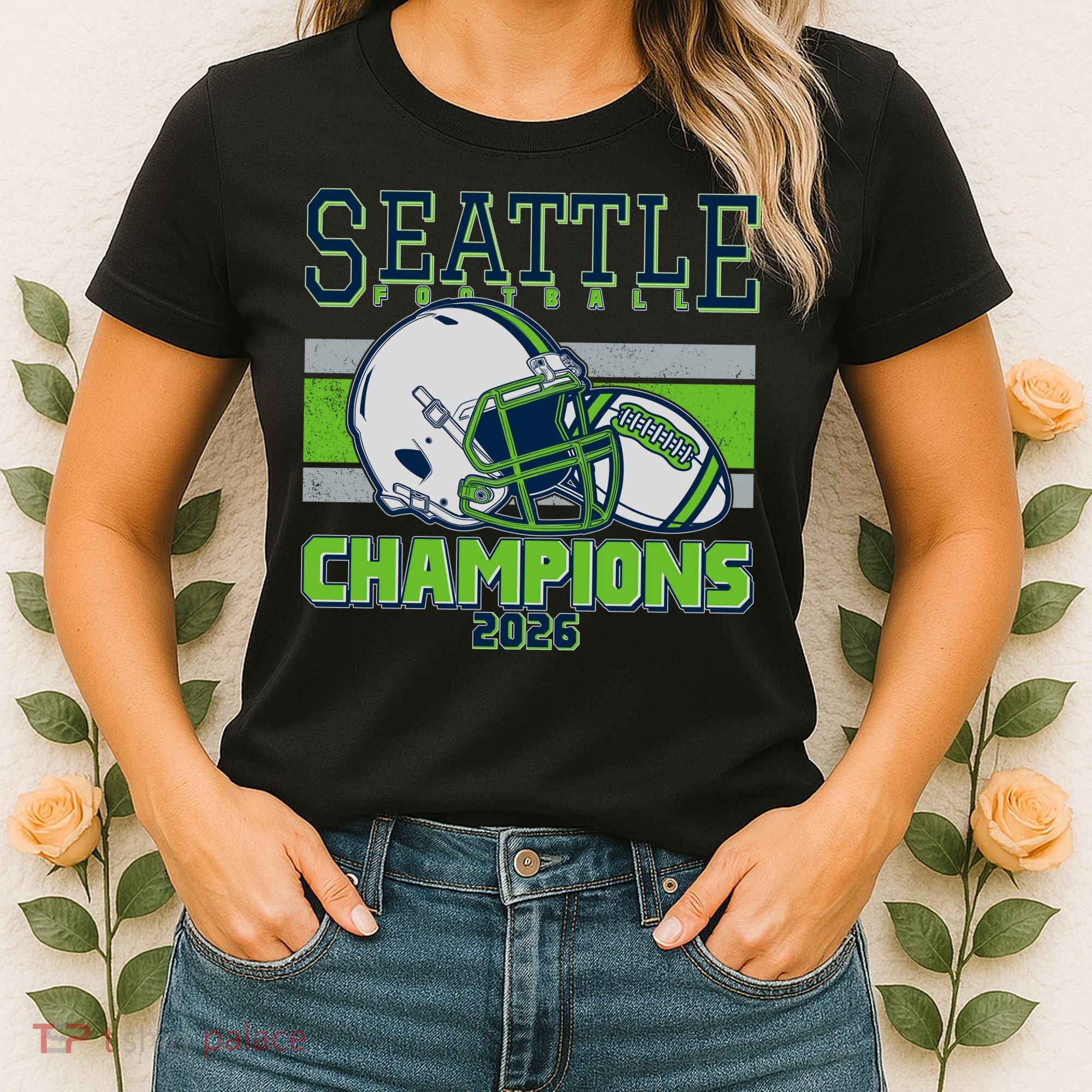 Seattle Football Champions 2026 Women's T-Shirt