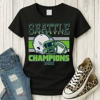 Seattle Football Champions 2026 Women's T-Shirt thumb 3