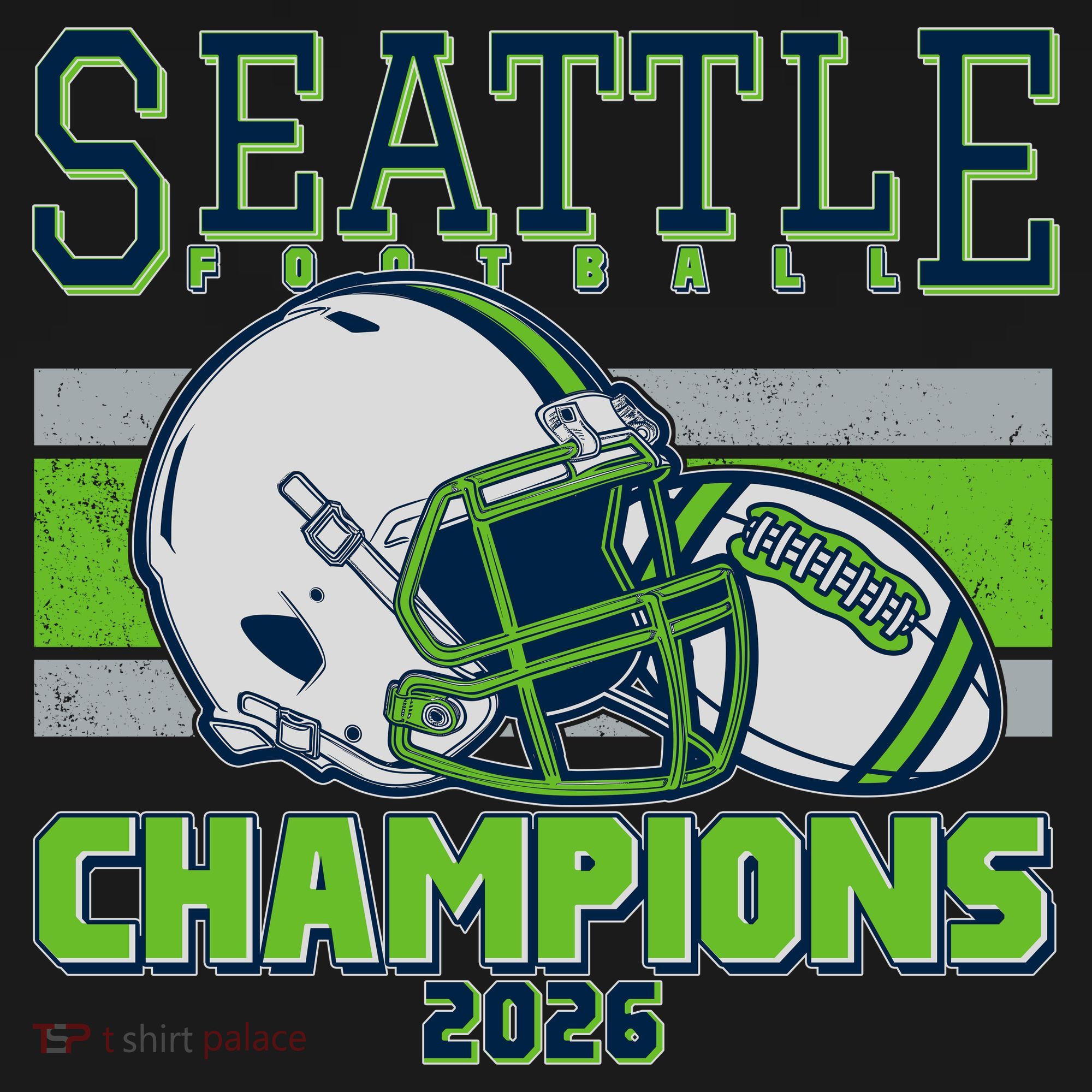 Seattle Football Champions 2026 Women's T-Shirt