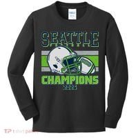 Seattle Football Champions 2026 Kids Long Sleeve Shirt thumb 0