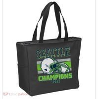 Seattle Football Champions 2026 Tote Bag thumb 2