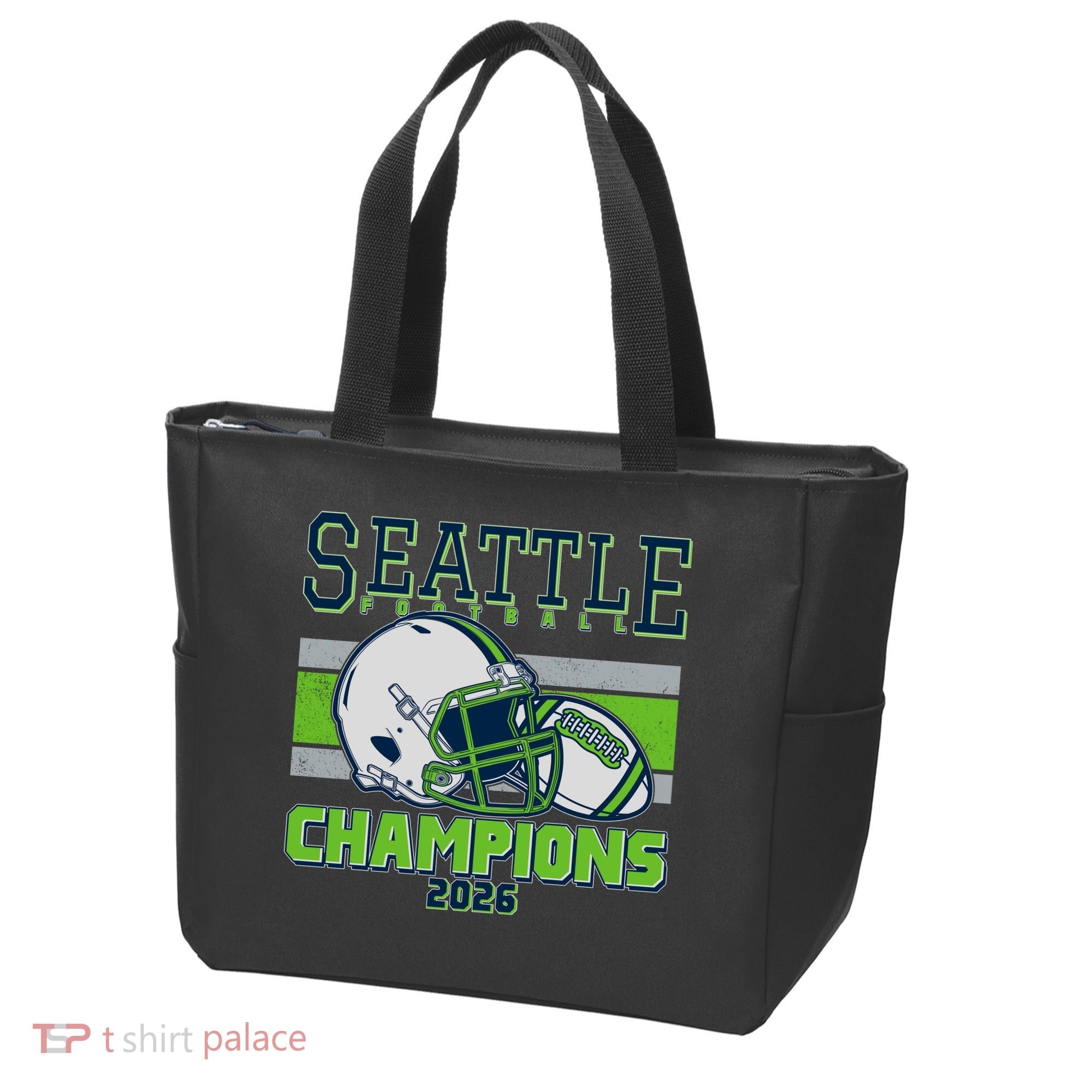 Seattle Football Champions 2026 Tote Bag