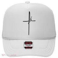 Simple Faith Cross In Portuguese Camiseta Fe Hat thumb 0