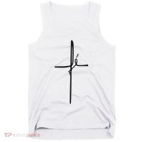 Simple Faith Cross In Portuguese Camiseta Fe Tank Top thumb 0