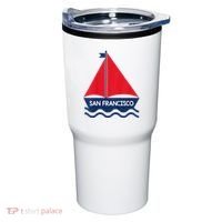 San Francisco California Sailing Boat Souvenir Tumbler thumb 0