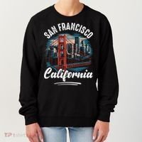 San Francisco California Souvenir Travel Gift Women's Sweatshirt thumb 0