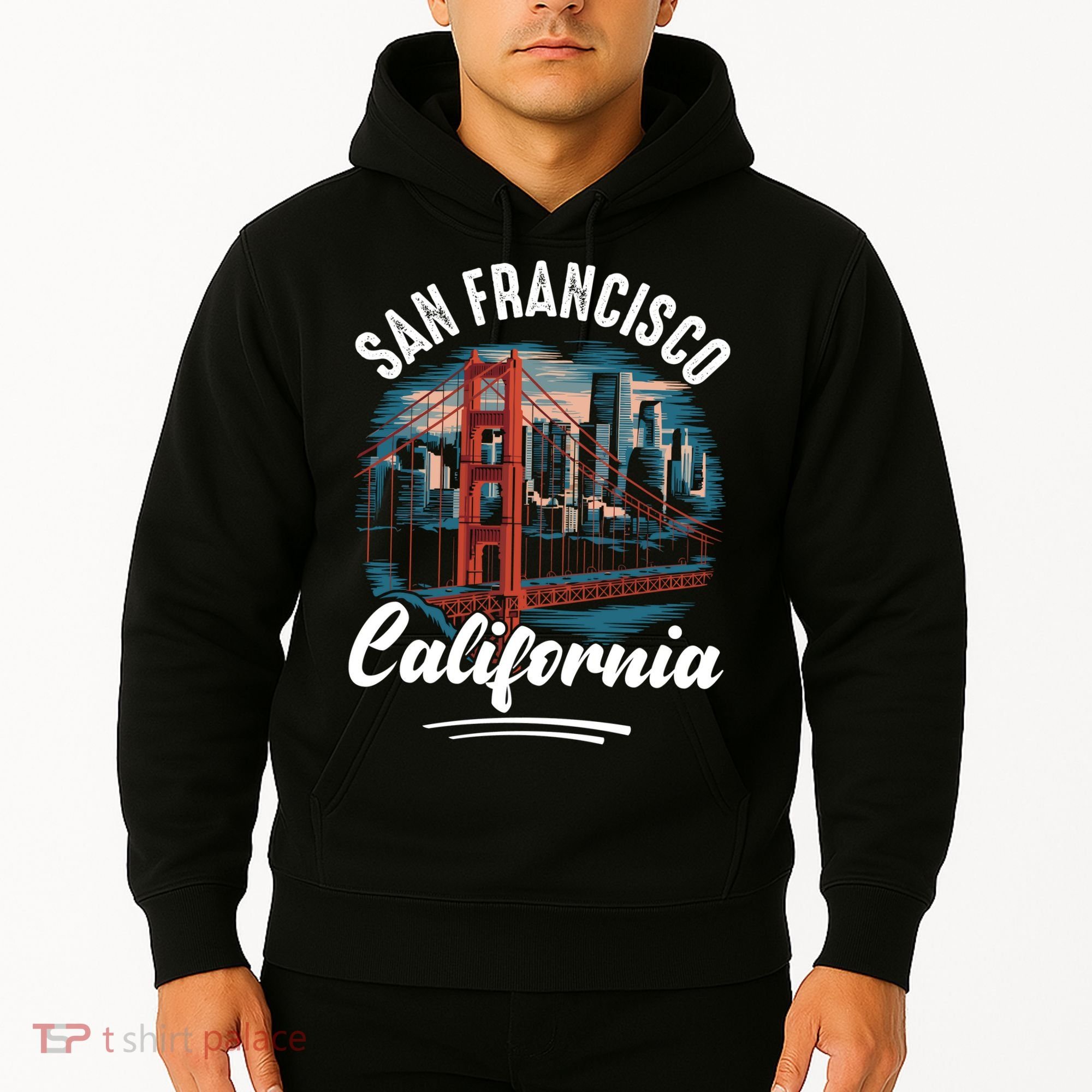 San Francisco California Souvenir Travel Gift Hoodie