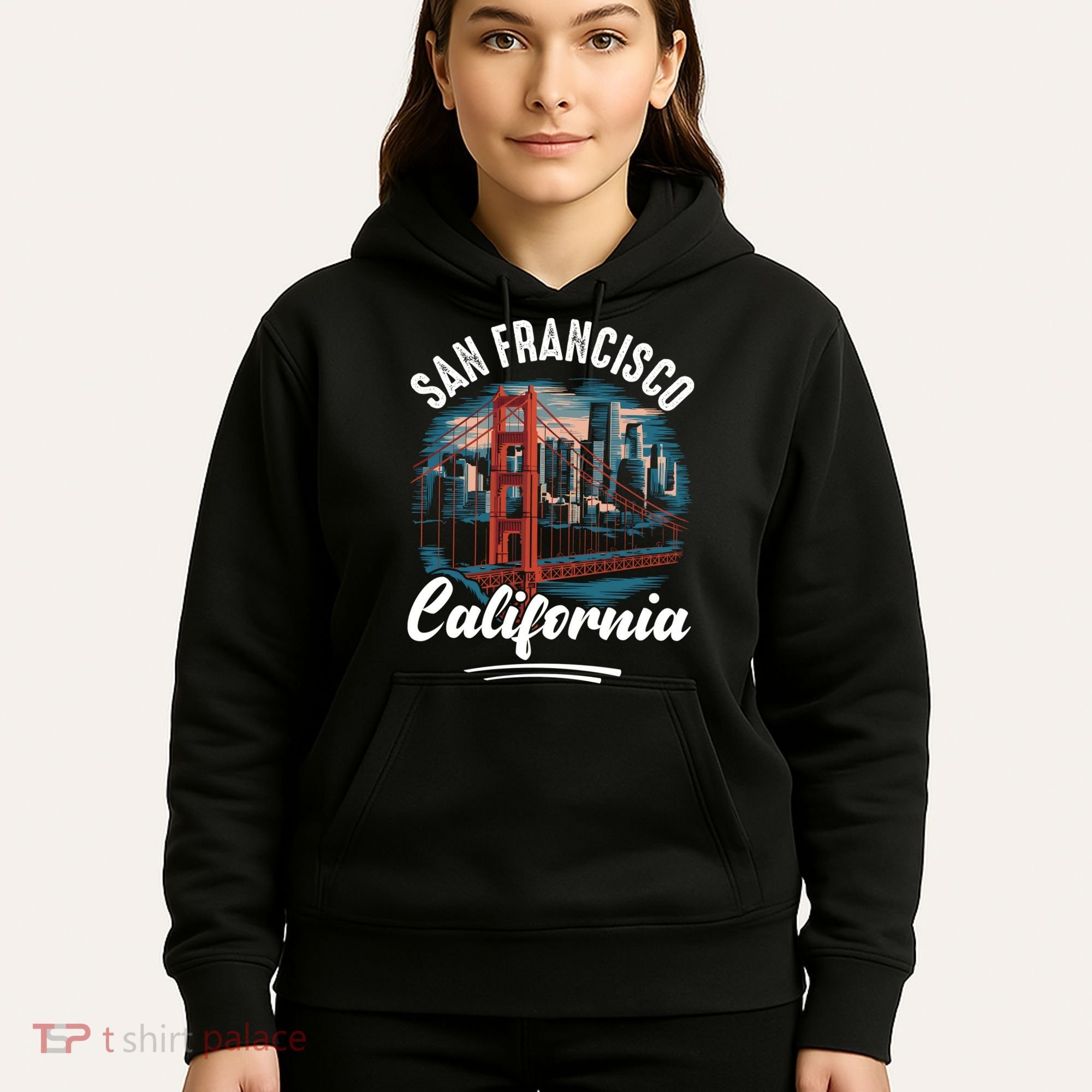 San Francisco California Souvenir Travel Gift Hoodie