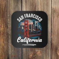 San Francisco California Souvenir Travel Gift Coaster thumb 0