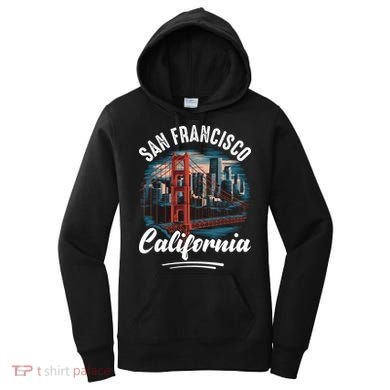 San Francisco California Souvenir Travel Gift Women's Hoodie