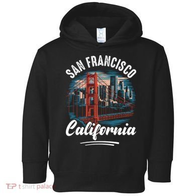 San Francisco California Souvenir Travel Gift Toddler Hoodie