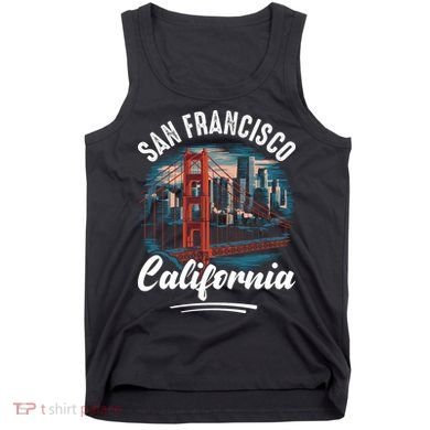 San Francisco California Souvenir Travel Gift Tank Top