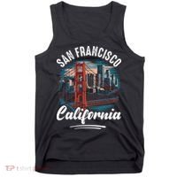 San Francisco California Souvenir Travel Gift Tank Top thumb 0