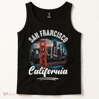 San Francisco California Souvenir Travel Gift Tank Top thumb 2