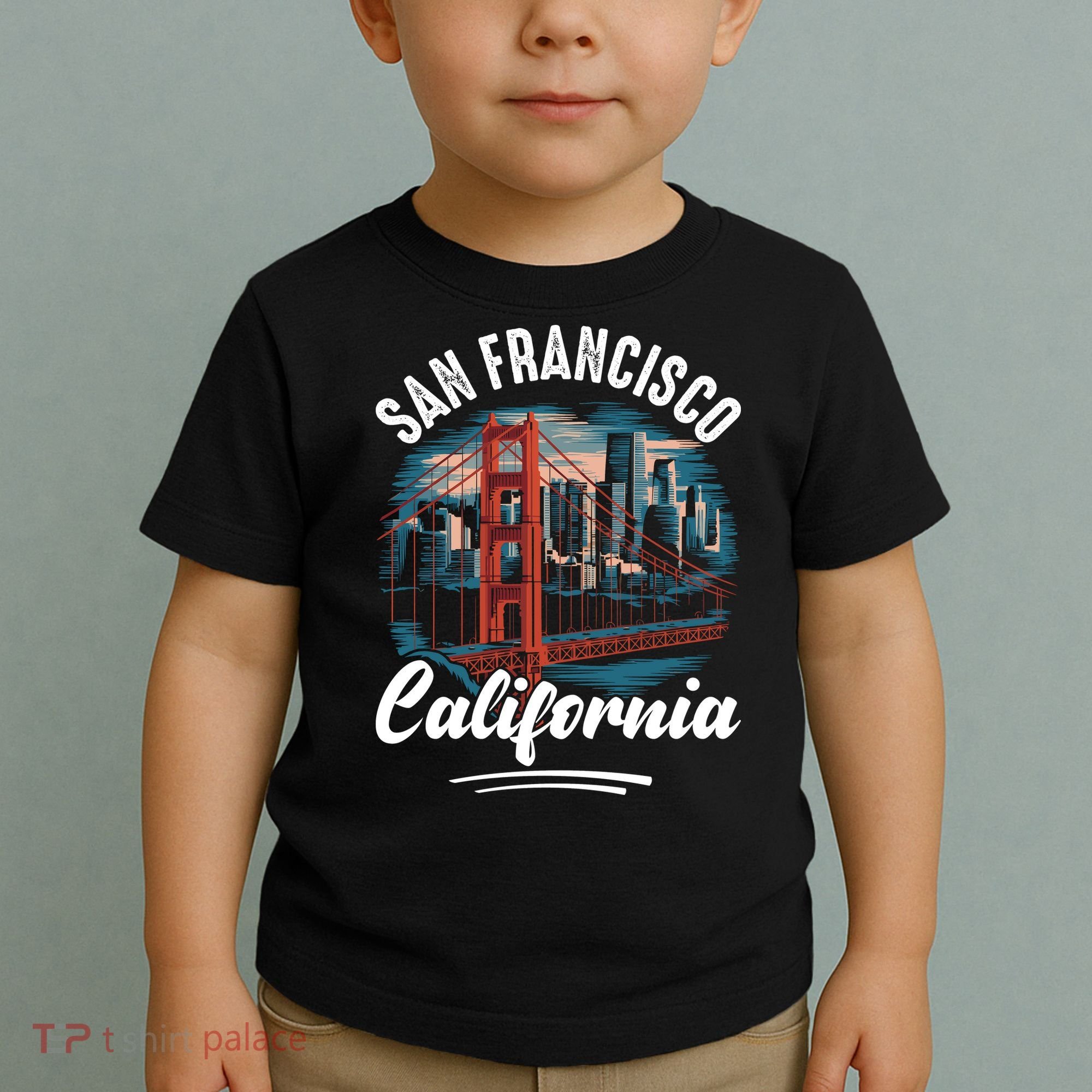 San Francisco California Souvenir Travel Gift Toddler T-Shirt
