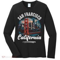 San Francisco California Souvenir Travel Gift Women's Long Sleeve Shirt thumb 0