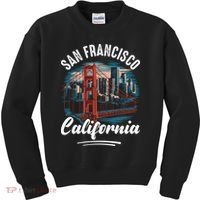 San Francisco California Souvenir Travel Gift Kids Sweatshirt thumb 0